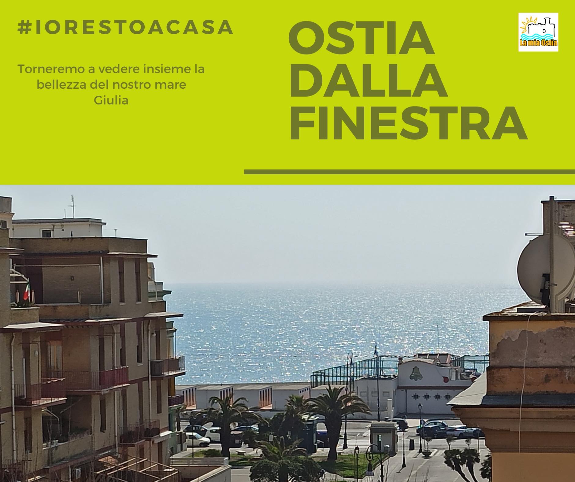 Ostia dalla finestra: mese di marzo